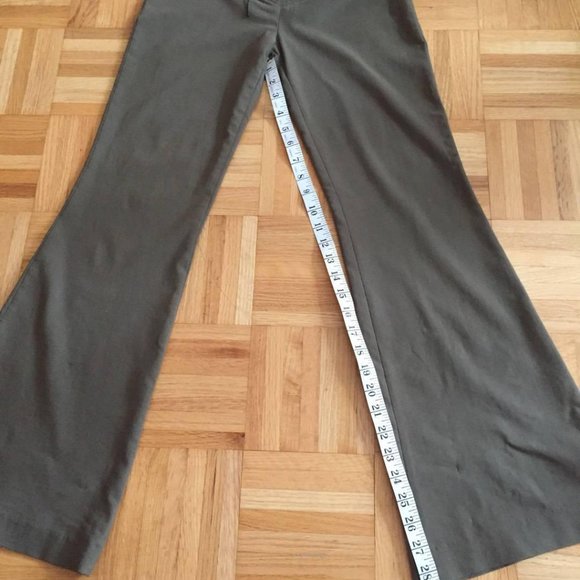 Olive Green Flare Pants - L (but M in US sizing? Pls read) - Picture 8 of 9